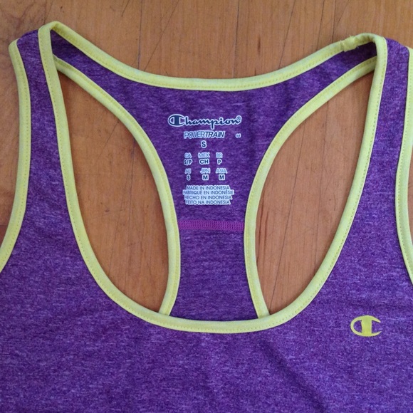 Champion Purple Athletic Tank Top Size Small - Picture 3 of 8